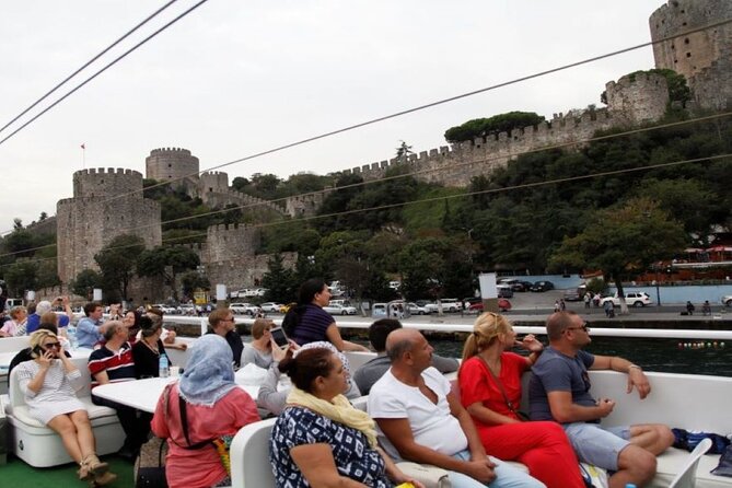 Istanbul: Bosphorus Cruise, Bus Tour, Cable Car Ride with Live Guide & Ticket - Golden Horn coach ride: stunning shoreline, no getting off