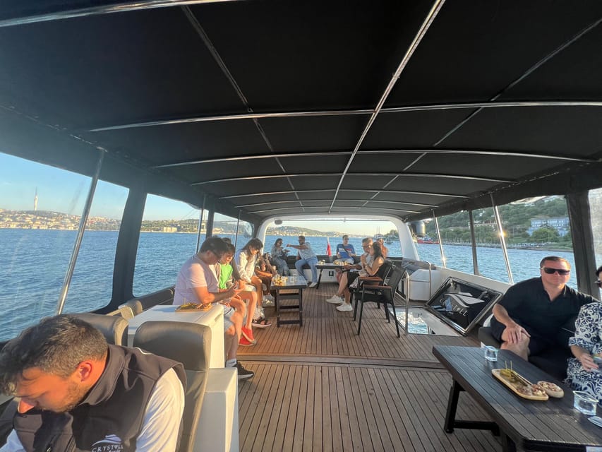 Istanbul: Bosphorus Cruise by Luxury Yacht - Karaköy starting point and the 24-meter luxury yacht feel