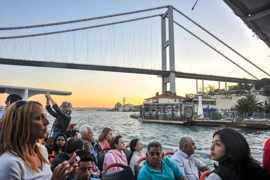 Istanbul: Bosphorus Cruise w/Audio Guide and Sunset Option - Dolmabahçe and Ortaköy: Palaces and Mosques from the Water