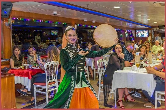 Istanbul Bosphorus Cruise with Dinner and Belly-Dancing Show - The bridge moment: sailing under Fatih Sultan Mehmet Bridge