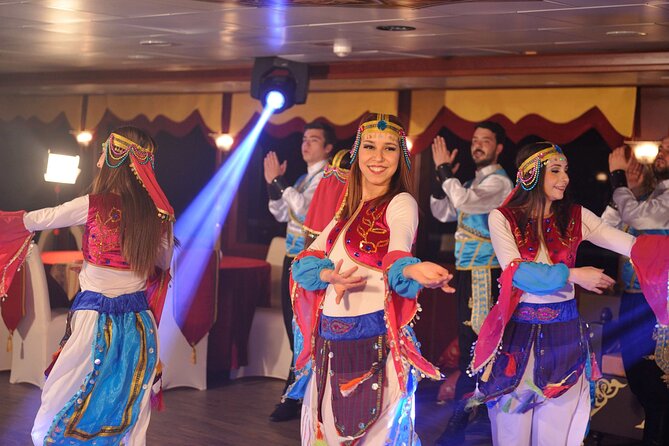 Istanbul Bosphorus Dinner Cruise Turkish Night Show All inclusive - Ortaköy’s Büyük Mecidiye Mosque and the calligraphy detail