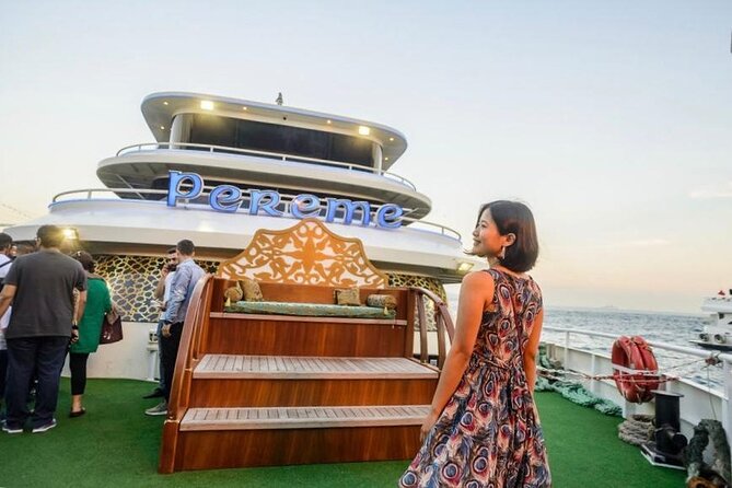 Istanbul Bosphorus Dinner Cruise Turkish Night Show All inclusive - Dinner on board: 3 courses, plus what “unlimited” really means