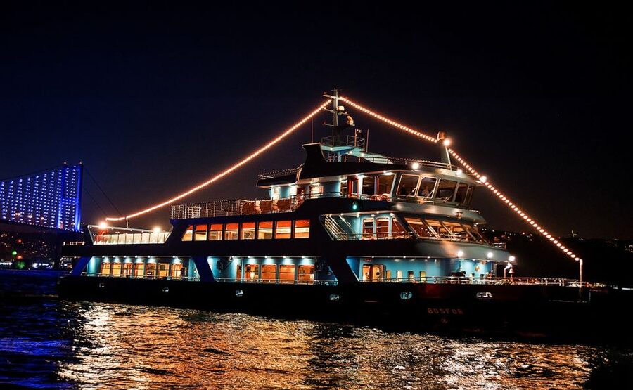 Istanbul: Bosphorus Dinner Cruise w/ Drinks & Entertainment - Dolmabahçe, Çırağan, and Ortaköy at night: what you actually see