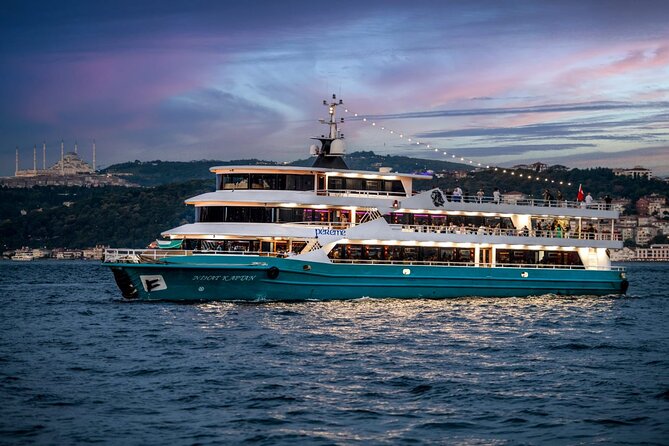 İstanbul Bosphorus Dinner Cruise with Traditional Turkish Show - Dinner and soft drinks: included value, with a plain-food mindset
