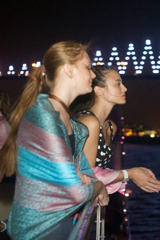 Istanbul: Bosphorus Night Dinner Cruise with Private Table - The night cruise route: Istanbul’s famous shorelines, lit up