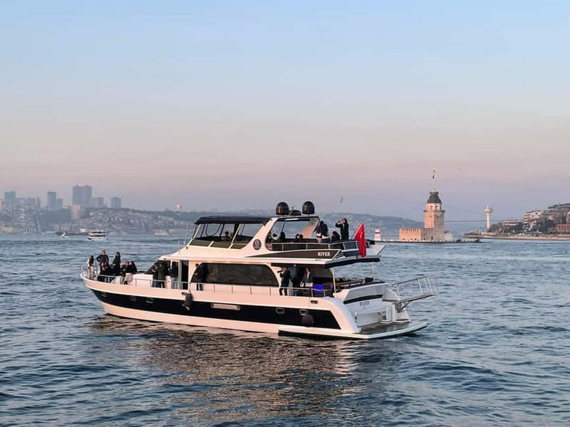 Istanbul: Bosphorus Private Guided Yacht Cruise with Snacks - Your 2-Hour Route: Palaces, Bridges, Fortresses, and the Bosphorus Skyline