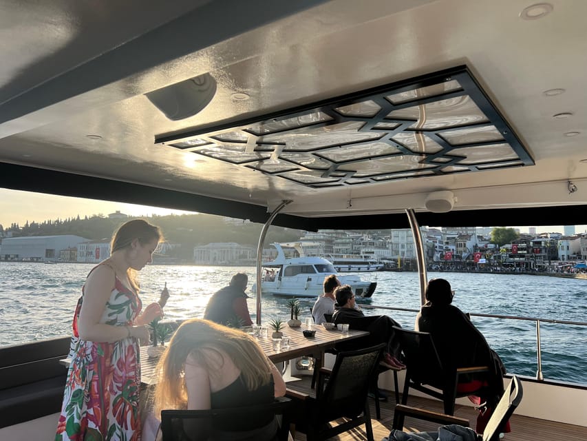 Istanbul: Bosphorus Sunset Cruise on a Luxury Yacht - From Dolmabahçe Mosque to Dolmabahçe Palace: big Ottoman visuals, fast