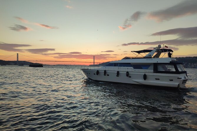 Istanbul Bosphorus Sunset Cruise on the Luxury Yacht - Suada (Galatasaray Island), Bebek, and the quieter side of the strait