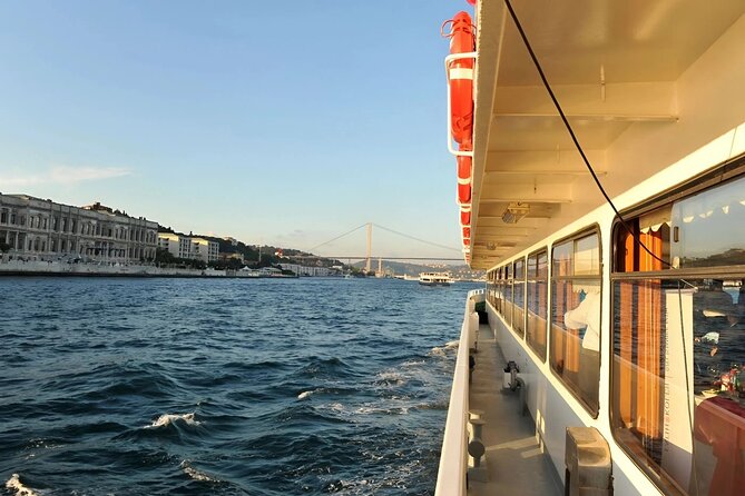 Istanbul Bosphorus Sunset Cruise Tour (Guided) - Küçüksu Castle and the Maiden Tower stop