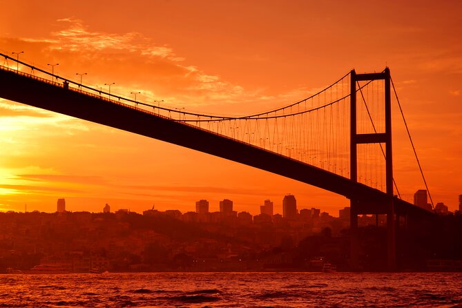 Istanbul Bosphorus Sunset Yacht Cruise with Snack and Refreshment - Bosphorus Sunset on a Yacht: what 2 hours gets you