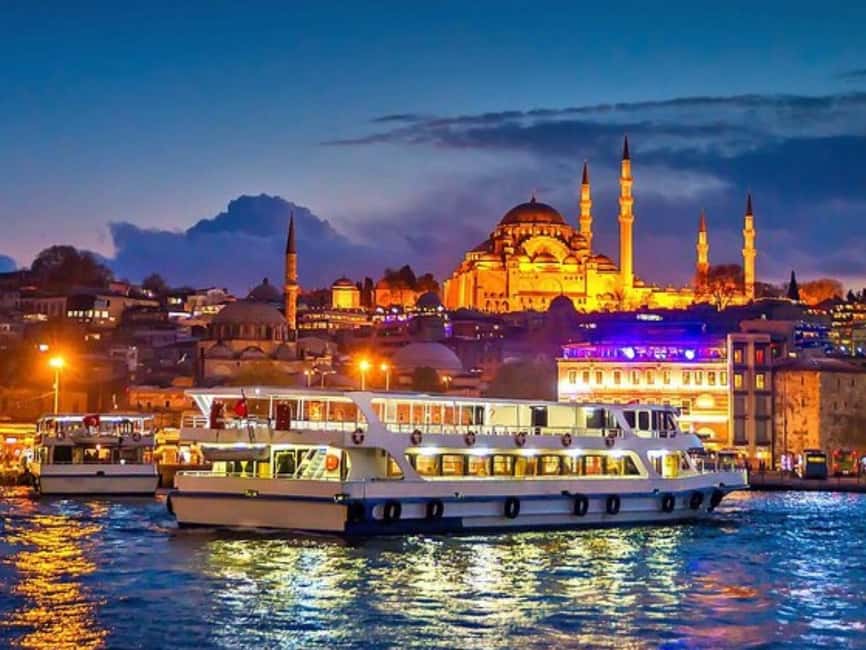 Istanbul: Bosphorus Yacht Cruise with Golden Horn View - Ortaköy Mosque and the Bosphorus Bridge: landmarks you can actually place
