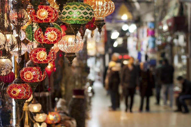 Istanbul Byzantine and Ottoman Tour: Hagia Sophia, Topkapi Palace, Blue Mosque and Grand Bazaar - Blue Mosque: included ticket, skyline icon, and practical timing