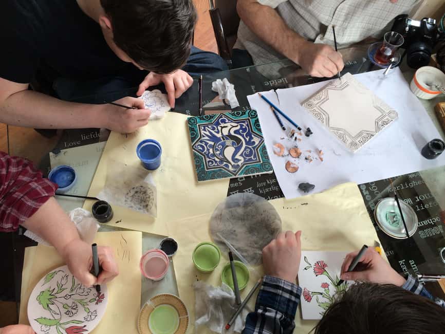Istanbul: Ceramic & Tile Painting Workshop (KILN FIRED) - Your Real Work: Painting Ottoman Tile Motifs That Look Authentic