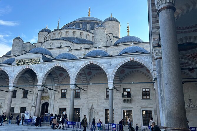 Istanbul City Tour W/ Fast Track Basilica Cistern W/ Small Group - Stop 2: The Blue Mosque—how to spot what makes it special
