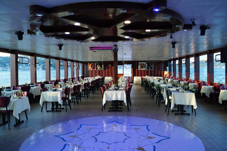 Istanbul: Dinner Cruise and Entertainment with Private Table - Route highlights: Dolmabahçe, Ortaköy, fortresses, and palaces lit up