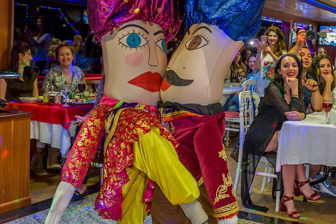 Istanbul Dinner Cruise with Dinner & Entertaintment Private Tables - Dinner cruise food and entertainment: fun, not distracting