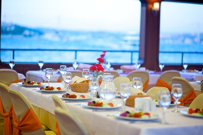 Istanbul Dinner Cruise with Dinner & Entertaintment Private Tables - Pickup, private tables, and the group size sweet spot
