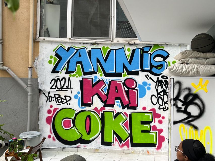 Istanbul: Do Street Art with Local Artists at Home Garden - How Peep & Shimo Teach Graffiti Lettering (Without Making You Feel Lost)