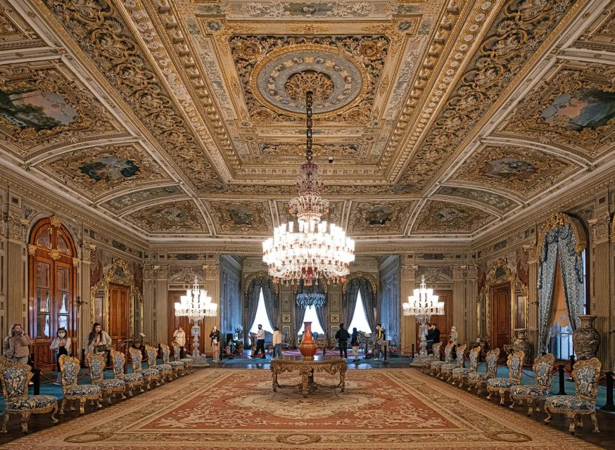 Istanbul: Dolmabahce Palace Tour and Bosphorus Yacht Cruise - Route highlights from the boat: bridges, palaces, fortresses, and coastlines