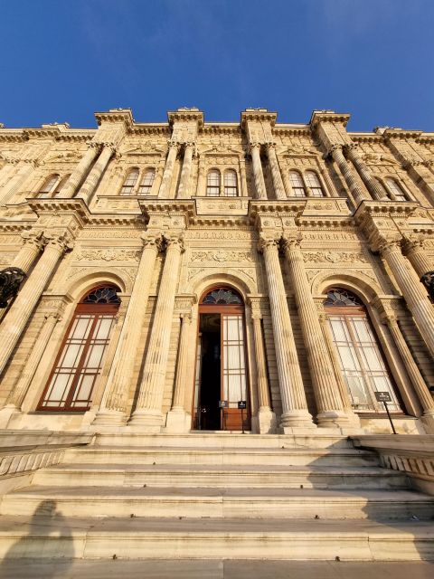 Istanbul: Dolmabahçe Palace Tour and Sunset Yacht Cruise - Dolmabahçe Palace and the Clock Tower Meet-Up