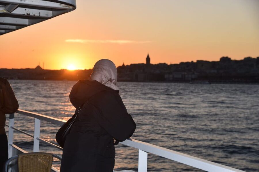 Istanbul: Explore Bosphorous on a Sunset Boat Cruise - European-side icons: Galata Tower to Dolmabahçe at golden hour