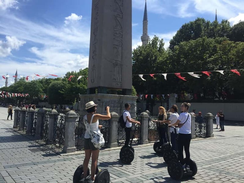 Istanbul: Guided Segway Tour of the Old Town - Column of Constantine and Hippodrome Square: where the city’s loud past lives