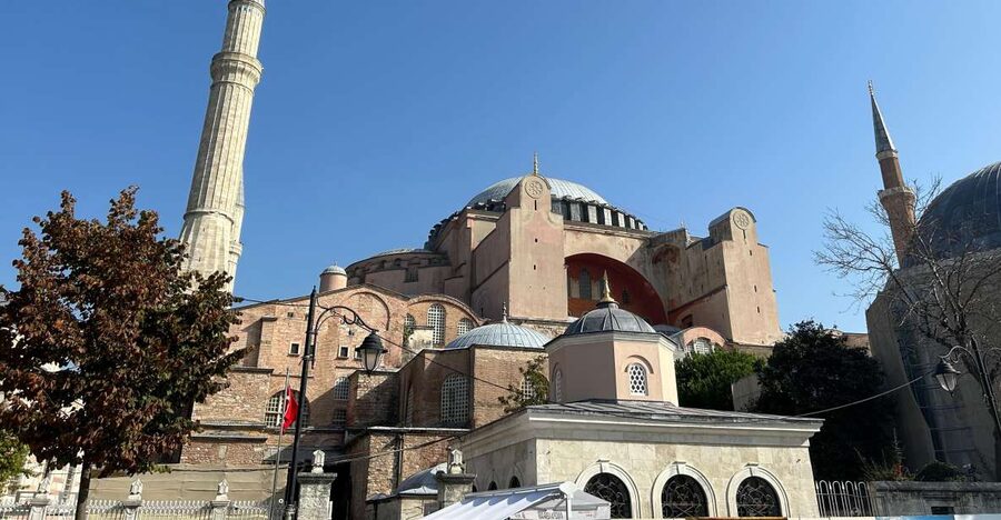 Istanbul: Hagia Sophia Tour with Optional Blue Mosque Tour - Hagia Sophia inside: mosaics, dome drama, and calligraphy