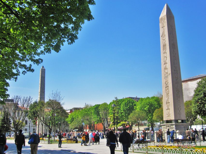 Istanbul: Half-Day Highlights Guided Tour with Transfer - Hippodrome of Constantinople remains: where chariot races met politics