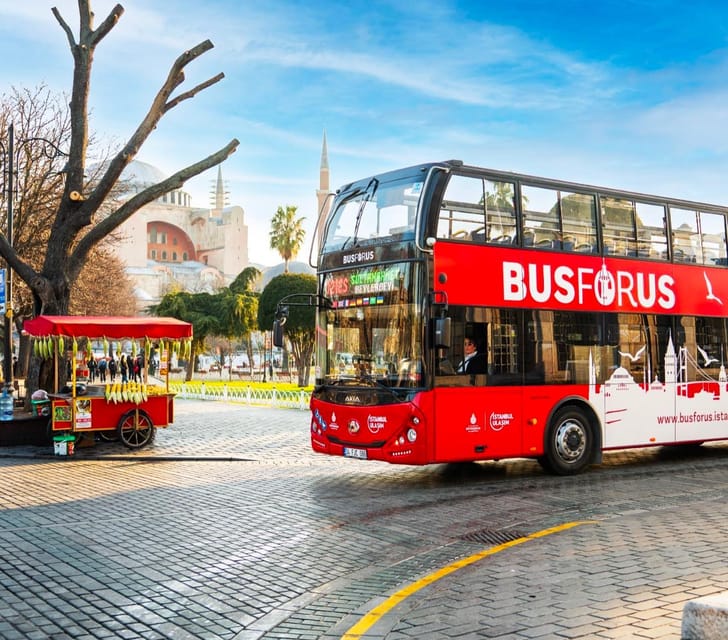 Istanbul: Hop-On Hop-Off Bus Ticket - The route and stops: what each area is really good for