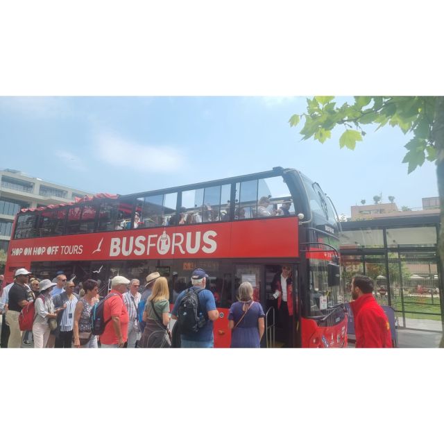 Istanbul: Hop-On Hop-Off Sightseeing Bus with Audio Guide - Price and ticket value: $70 for 12 stops and a 24-hour pass