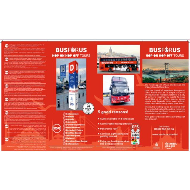 Istanbul: Hop-On Hop-Off Sightseeing Bus with Audio Guide - Stops, walking time, and choosing what to explore