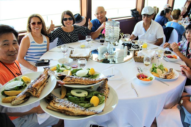 Istanbul Lunch Cruise - Extended Bosphorus Cruise up to the Black Sea - Dolmabahçe and Çırağan: the waterfront glamor portion