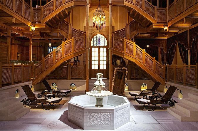 Istanbul Luxury Sultan Hamam: Zevk-i Sefa - Aromatherapy massage with redbud oil: massage room to private room