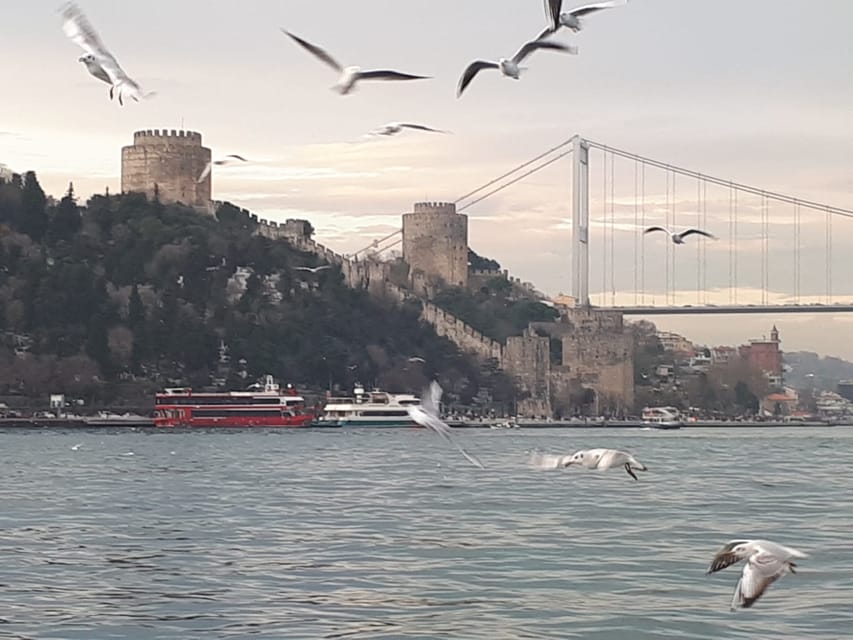 İstanbul Modern Tour - Bosphorus Strait From the Sea: Dolmabahçe, Ortaköy, Forts, Palaces