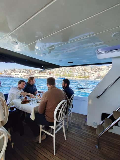 Istanbul: Morning Bosphorus Yacht Cruise w/Turkish Breakfast - Small-Group Comfort: Max 10, No On-Board Guide
