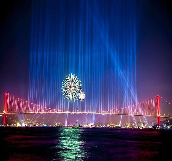 Istanbul: New Year's Eve Bosphorus Dinner Cruise 2027 - Europe and Asia at Night: The View is the Real Star