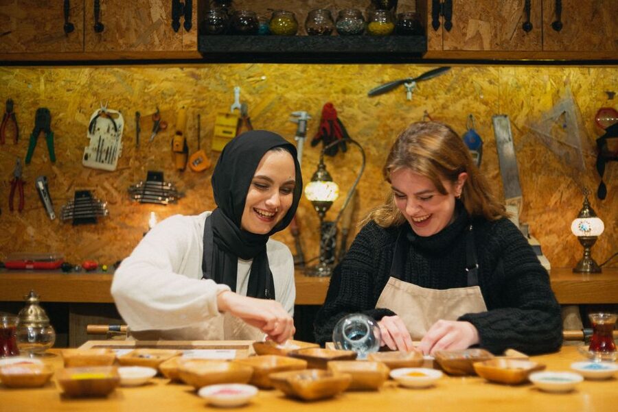 Istanbul:Original Turkish Mosaic Lamp Workshop w/ Snacks - Should you book this Istanbul Turkish mosaic lamp workshop?