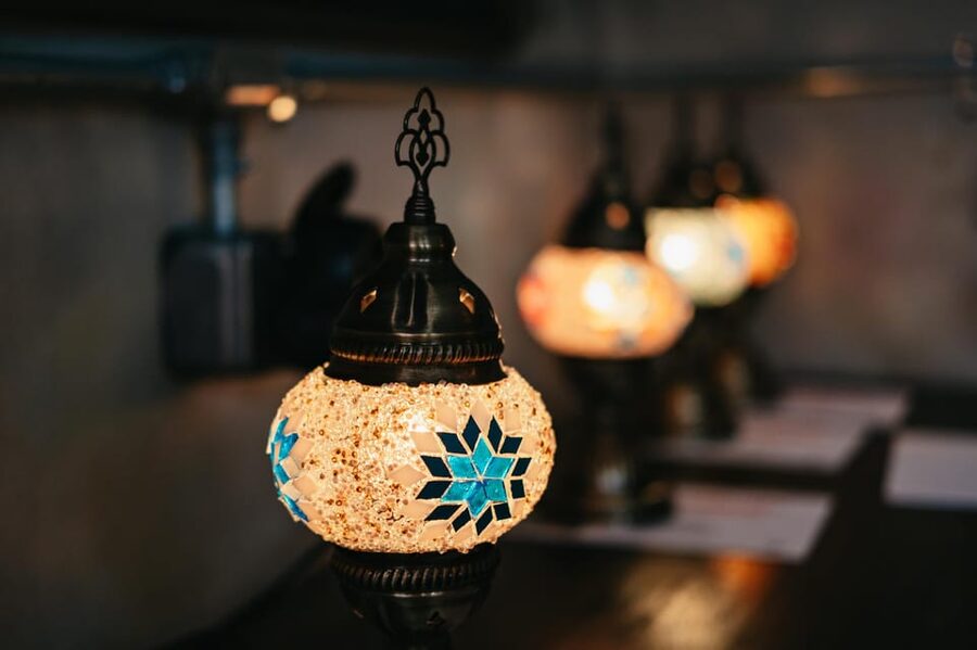 Istanbul:Original Turkish Mosaic Lamp Workshop w/ Snacks - The workshop vibe: a creative break in Istanbul’s flow