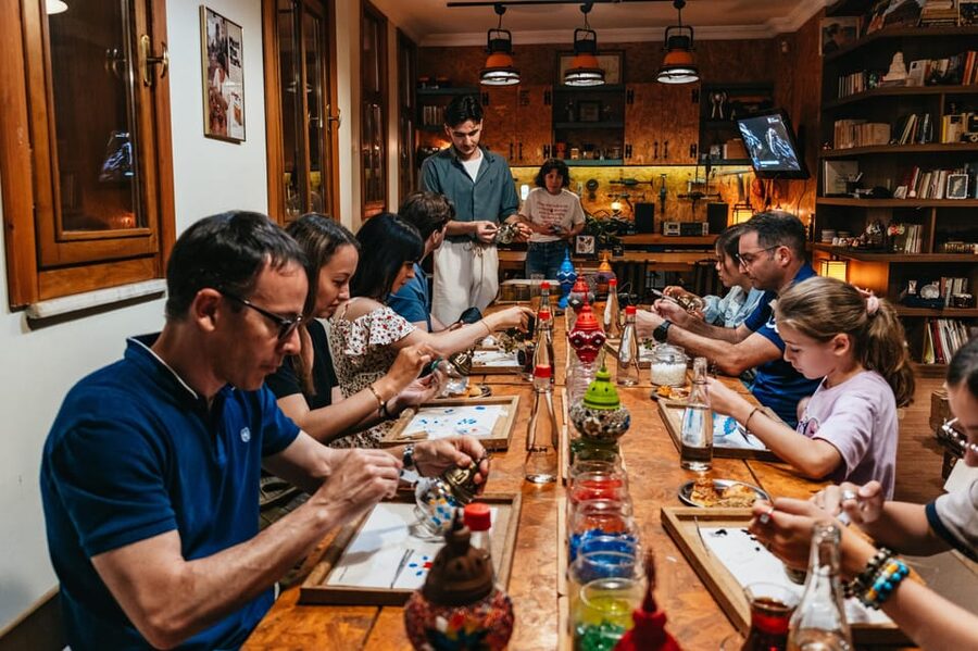 Istanbul:Original Turkish Mosaic Lamp Workshop w/ Snacks - Finding Merhaba Pastaneleri Sirkeci (and what to do when you arrive)