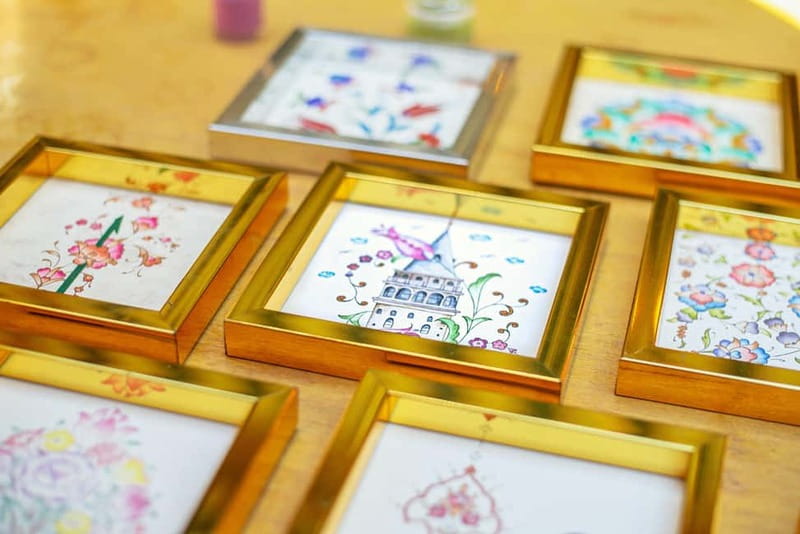 Istanbul: Ottoman Illumination & Gold Art Class w/ Snacks - A 3-Hour Tezhip Session That Leaves With a Real Keepsake