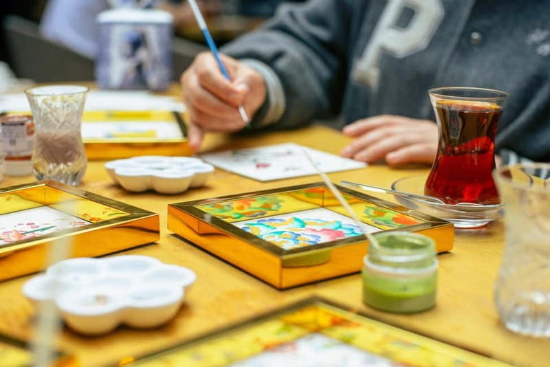 Istanbul: Ottoman Illumination & Gold Art Class w/ Snacks - What You Take Home (and How to Protect It in Your Suitcase)