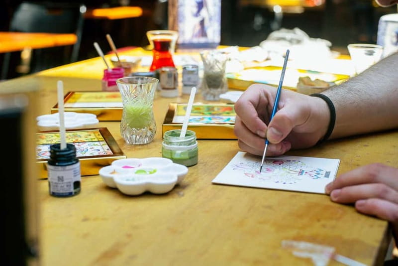 Istanbul: Ottoman Illumination & Gold Art Class w/ Snacks - Price and Value: Is $31 Worth It?
