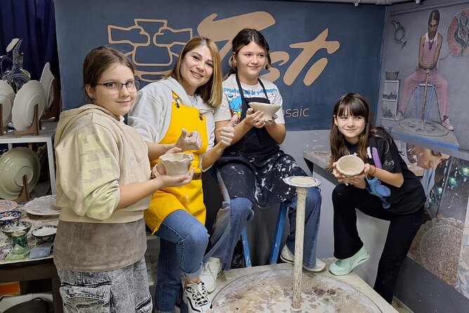 Istanbul Pottery Workshop Class - What you’ll end up with: your pot, photos, and cure time