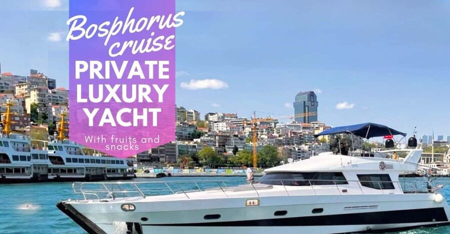 Istanbul: Private Bosphorus Cruise on Luxury Yacht - What About Extras: Alcohol and Food You Can Add (If You Want)