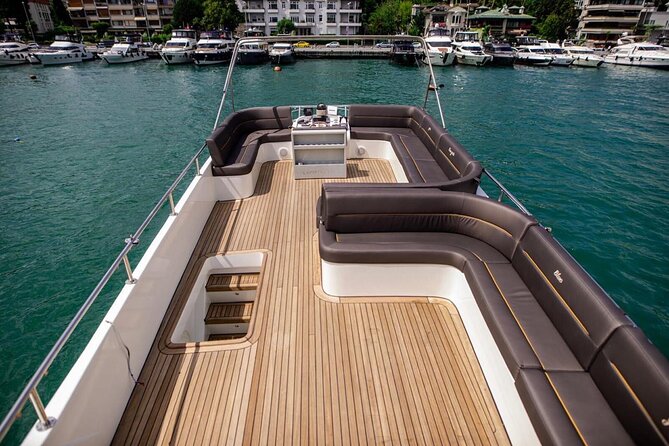 Istanbul: Private Bosphorus Tour On Luxury Yatch - Çırağan Palace: a waterfront palace vibe you can feel