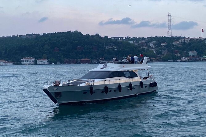Istanbul: Private Bosphorus Tour On Luxury Yatch - Maiden’s Tower and the Bosphorus Bridge: two postcard moments
