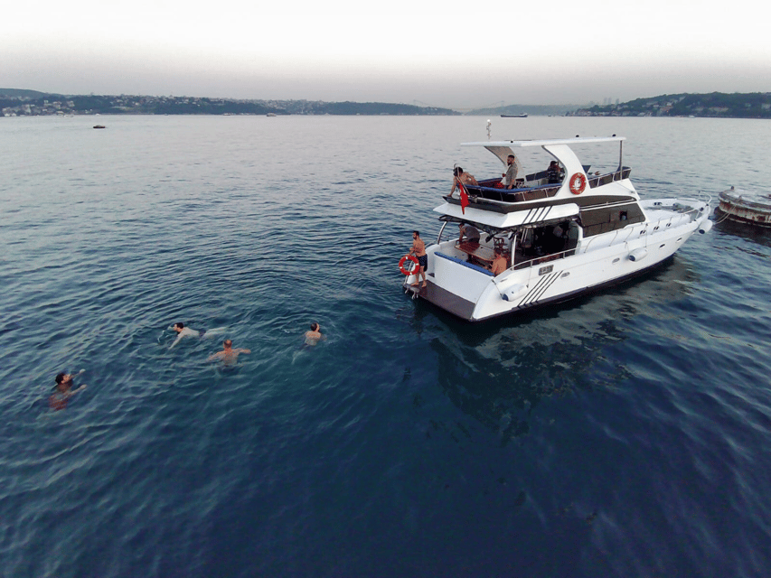 Istanbul: Private Yacht Organization on Bosphorus (14 Meter) - The yacht setup: sunshade, cabins, and what 12 people really means