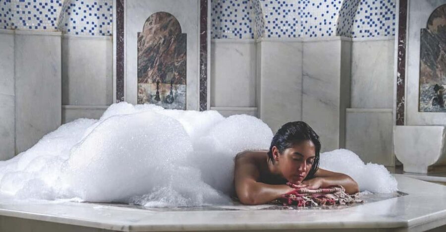 Istanbul Sultanahmet Turkish Bath Sultan Suleyman Bath - Foam message (15 minutes): why people remember this step