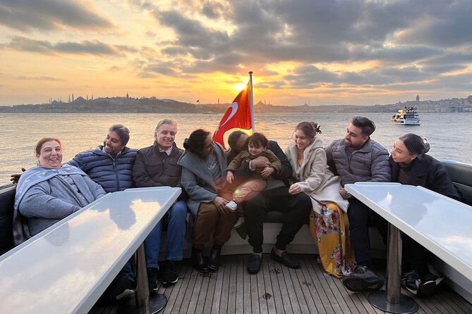 Istanbul Sunset Cruise on the Bosphorus - Galata Bridge, Genoese-Era Views, and the New Cruise Terminal