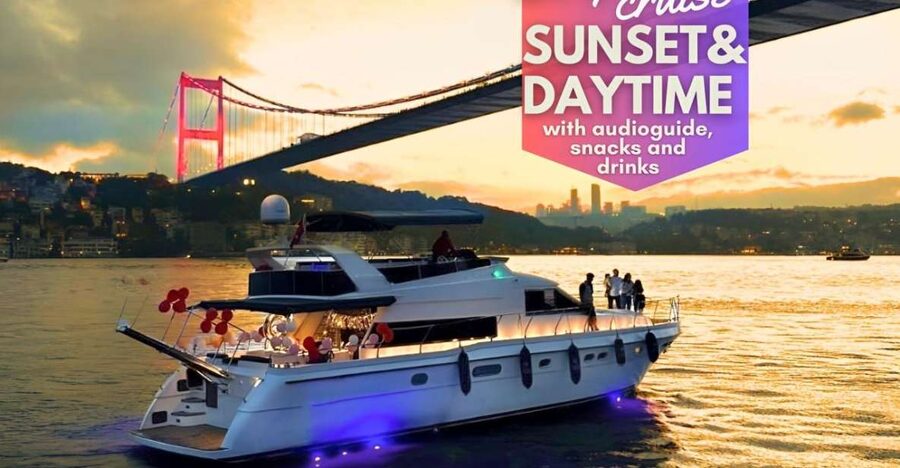 Istanbul: Sunset or Day Small-Group Yacht Cruise with Snacks - Crew care: blankets, photo help, and small-group attention